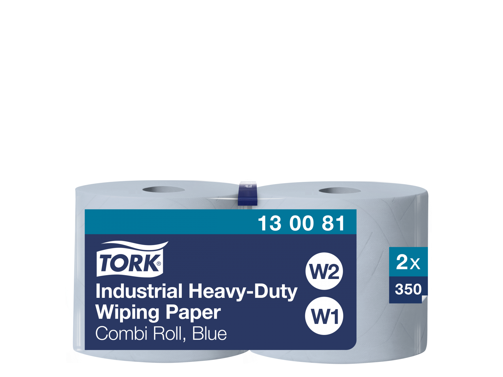 Czyściwo x2 Tork 130081 QD Blue Premium 3W 119mb